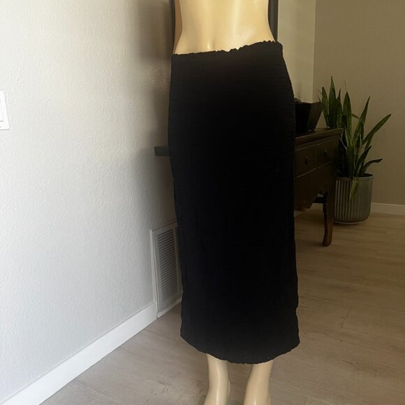 A PIERCE APART NEW YORK Black A-Line Skirt - Picture 3 of 9